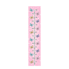 Régua de Crescimento Infantil Adesivo Borboletas Quarto Menina - 092reg - comprar online