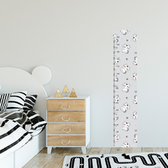 Régua de Crescimento Infantil Adesivo Gatinho Baby Quarto Menino Menina - 096reg - loja online