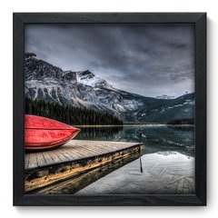 Quadro Decorativo com Moldura - Lago - 098qnp