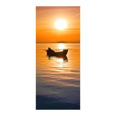 Adesivo Decorativo de Porta - Pôr do sol - 1001cnpt na internet