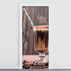 Adesivo Decorativo de Porta - Café - 1005cnpt