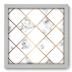 Quadro Decorativo com Moldura - Mármore - 100qna - comprar online