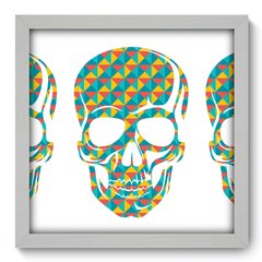 Quadro Decorativo com Moldura - Caveira - 100qnd - comprar online