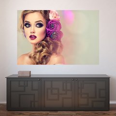 Painel Adesivo de Parede - Salão de Beleza - 1017pn