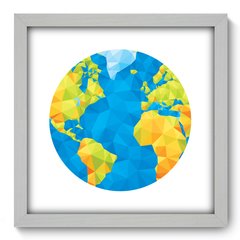 Quadro Decorativo com Moldura - Globo - 101qnd - comprar online