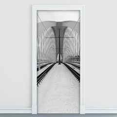 Adesivo Decorativo de Porta - Caminho - 1021cnpt