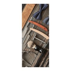 Adesivo Decorativo de Porta - Barbearia - 1022cnpt na internet