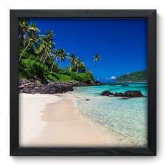 Quadro Decorativo com Moldura - Praia - 102qnp