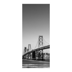 Adesivo Decorativo de Porta - Cidade - Ponte - 1030cnpt na internet