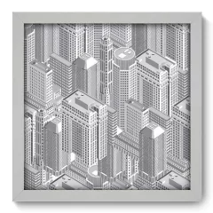 Quadro Decorativo com Moldura - Cidade - 103qnd - comprar online