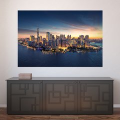 Painel Adesivo de Parede - Nova Iorque - Cidade - 1040pn