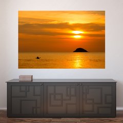 Painel Adesivo de Parede - Pôr do Sol - Mar - 1045pn