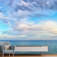 Papel de Parede Oceano Paisagem Mar Natureza Sala Painel Adesivo - 104pc