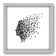 Quadro Decorativo com Moldura - Revoada - 104qnd - comprar online