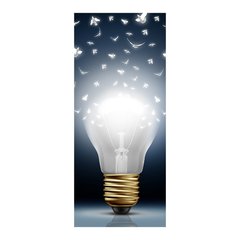 Adesivo Decorativo de Porta - Ideias - 1052cnpt na internet