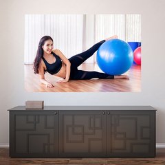 Painel Adesivo de Parede - Fitness - Pilates - 1055pn