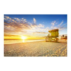 Painel Adesivo de Parede - Praia - Miami - 1056pn - comprar online