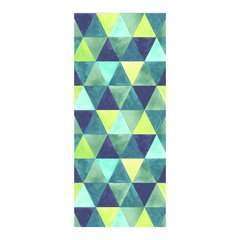 Adesivo Decorativo de Porta - Triângulos - 105cnpt na internet