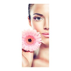 Adesivo Decorativo de Porta - Salão de Beleza - 1064cnpt - loja online