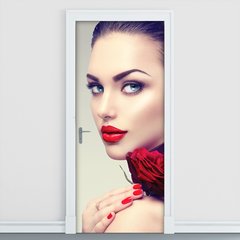 Adesivo Decorativo de Porta - Salão de Beleza - 1069cnpt