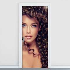 Adesivo Decorativo de Porta - Salão de Beleza - 1071cnpt