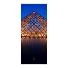 Adesivo Decorativo de Porta - Museu do Louvre - 1073cnpt na internet