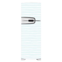 Adesivo Decorativo de Geladeira - Listras Baby Azul - 107gel