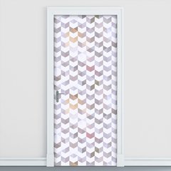Adesivo Decorativo de Porta - Abstrato - 107cnpt
