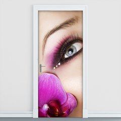 Adesivo Decorativo de Porta - Salão de Beleza - 1081cnpt