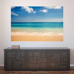 Painel Adesivo de Parede - Praia - Mar - 1102pn