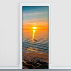 Adesivo Decorativo de Porta - Pôr do Sol - 1103cnpt