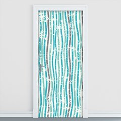 Adesivo Decorativo de Porta - Linhas - 111cnpt