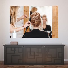 Painel Adesivo de Parede - Salão De Beleza - Cabeleireiro - 1126pn