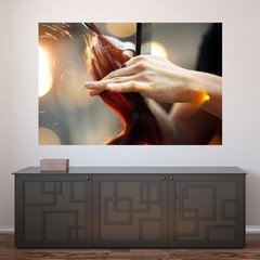 Painel Adesivo de Parede - Salão De Beleza - Cabeleireiro - 1129pn