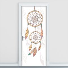 Adesivo Decorativo de Porta - Filtro dos Sonhos - 112cnpt