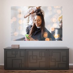 Painel Adesivo de Parede - Salão De Beleza - Cabeleireiro - 1138pn