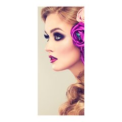 Adesivo Decorativo de Porta - Salão de Beleza - 1152cnpt na internet