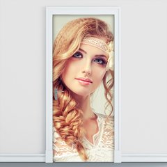 Adesivo Decorativo de Porta - Salão de Beleza - 1153cnpt