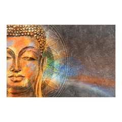 Painel Adesivo de Parede - Ioga - Buda - 1154pn - comprar online