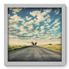 Quadro Decorativo com Moldura - Estrada - 115qnp - comprar online