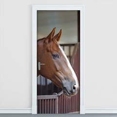 Adesivo Decorativo de Porta - Cavalo - 1165cnpt