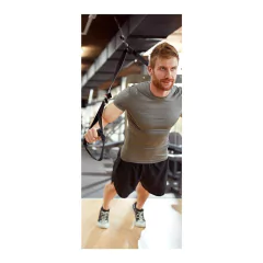 Adesivo Decorativo de Porta - Fitness - 1168cnpt na internet