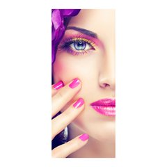 Adesivo Decorativo de Porta - Salão de Beleza - 1172cnpt na internet