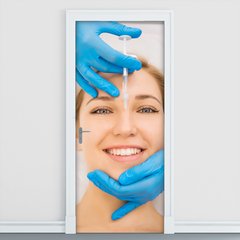 Adesivo Decorativo de Porta - Estética - 1184cnpt