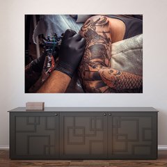 Painel Adesivo de Parede - Tatuagem - 1186pn