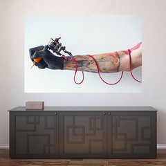 Painel Adesivo de Parede - Tatuagem - 1188pn