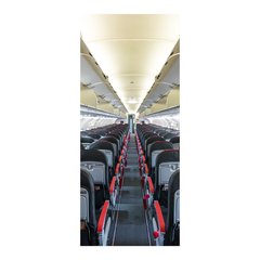 Adesivo Decorativo de Porta - Corredor de Avião - 118cnpt na internet