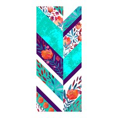 Adesivo Decorativo de Porta - Floral - Flores - 1190cnpt na internet