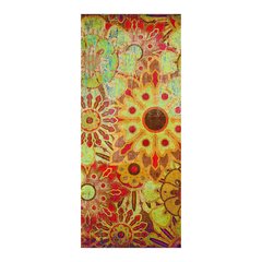 Adesivo Decorativo de Porta - Flores - 1195cnpt na internet
