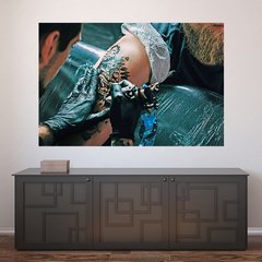 Painel Adesivo de Parede - Tatuagem - 1195pn